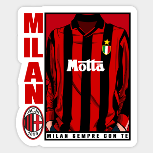 Milan ever Conte Sticker